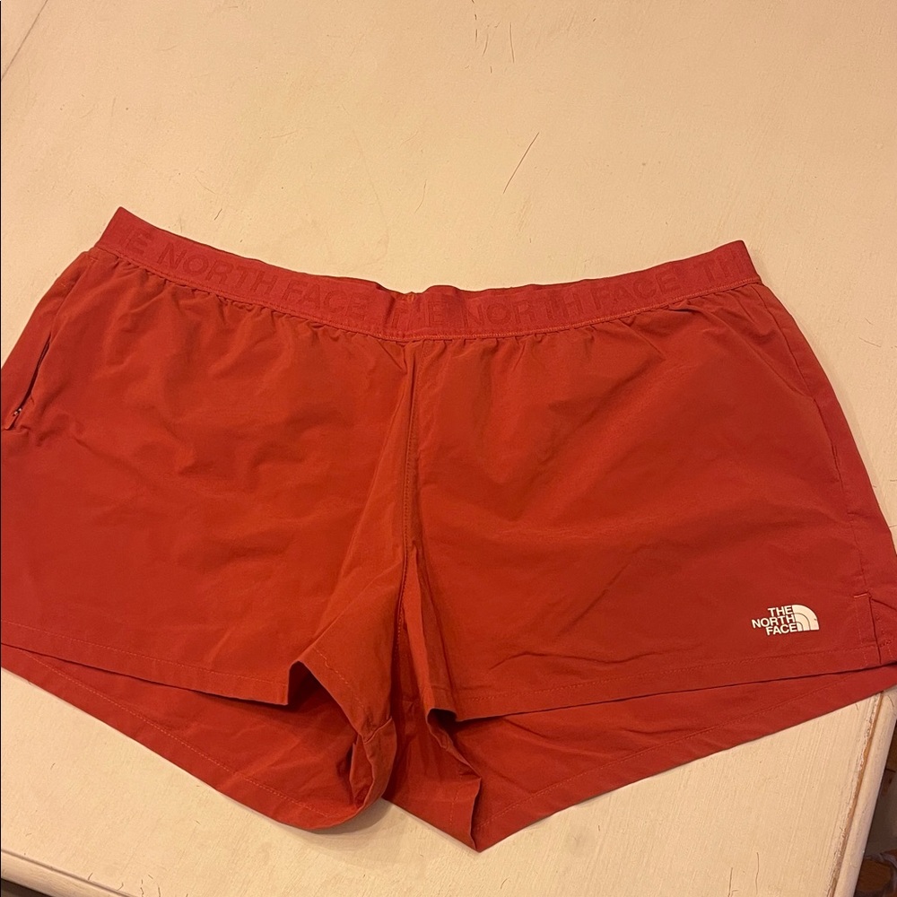 The North Face Women's Athletic Shorts - Burnt Orange color